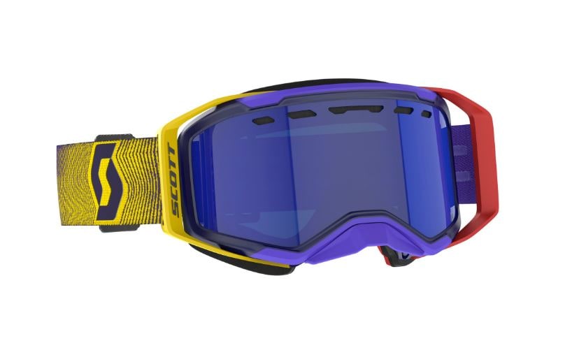 Glasögon Scott Prospect 2.0 Chrome, Red/Yellow