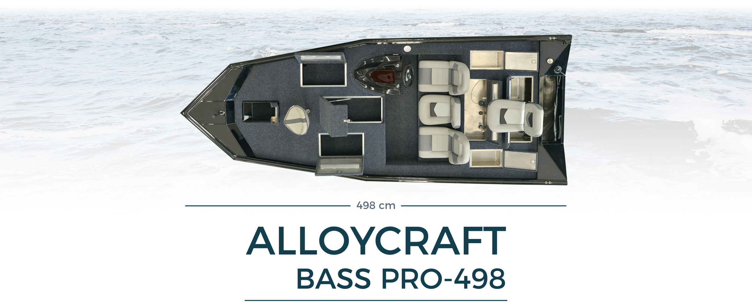 Båt Alloycraft BASS PRO 498