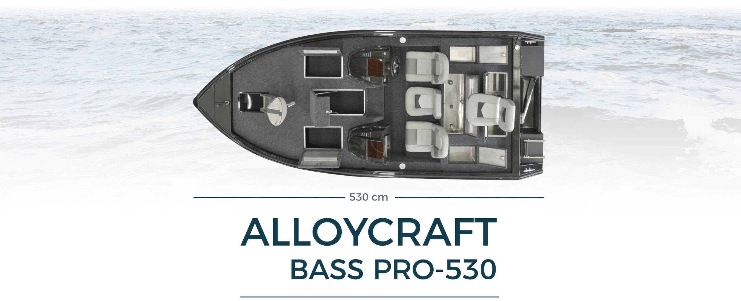 Båt Alloycraft BASS PRO 530