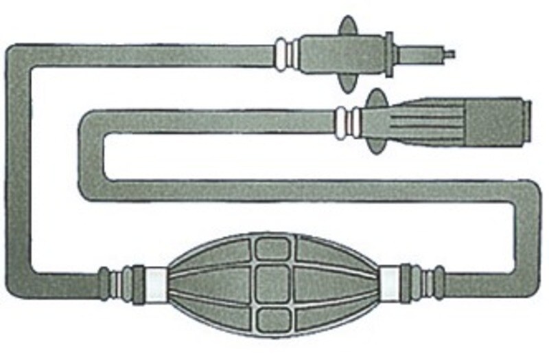 Bränsleslang + koppling Mercury Osculati