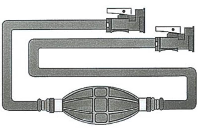 Bränsleslang + koppling Yamaha Osculati