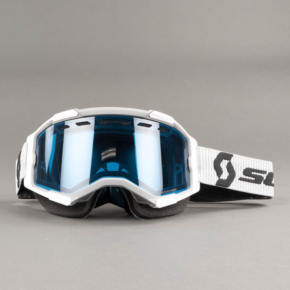 Glasögon Scott Fury Snow Cross, White