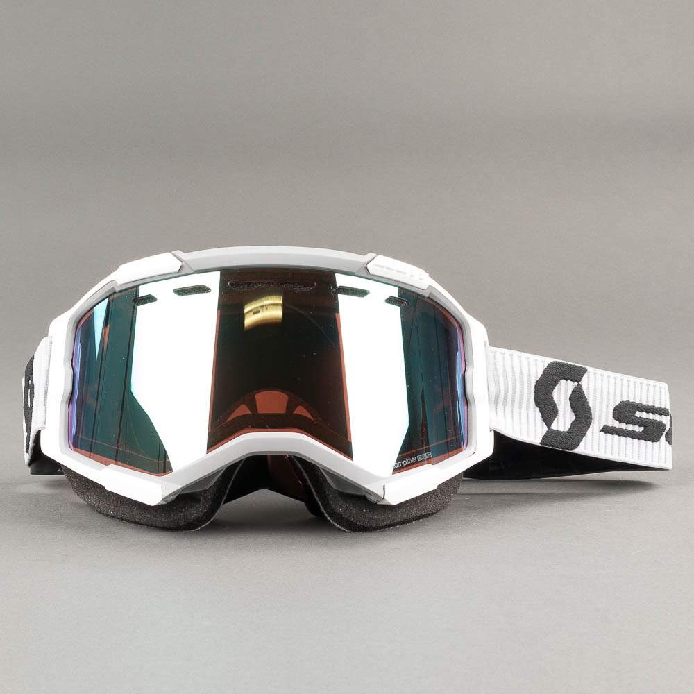 Glasögon Scott Fury Snow Cross, White