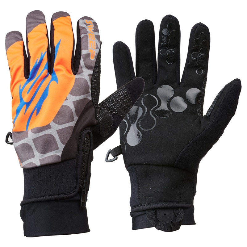 Handskar Sweep Freeride 2.1 grå/orange/blå