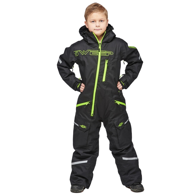 Onepiece Sweep Junior Snowcore EVO 2.0, Black