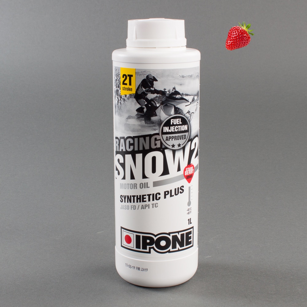2-taktsolja Ipone Snow Racing Jordgubb 1 liter