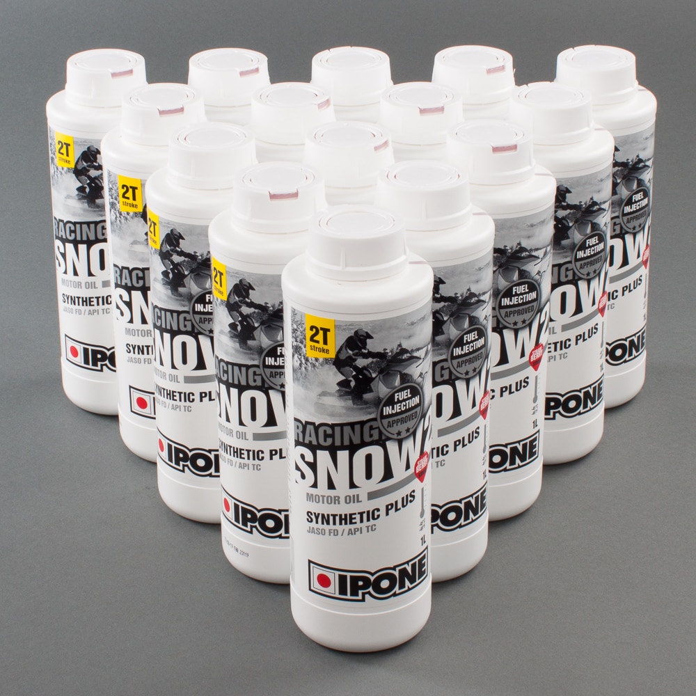 2-taktsolja Ipone Snow Racing Jordgubb 15x1 liter