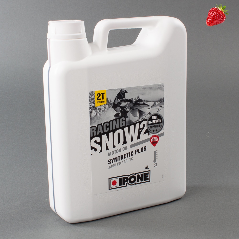2-taktsolja Ipone Snow Racing Jordgubb 4 liter
