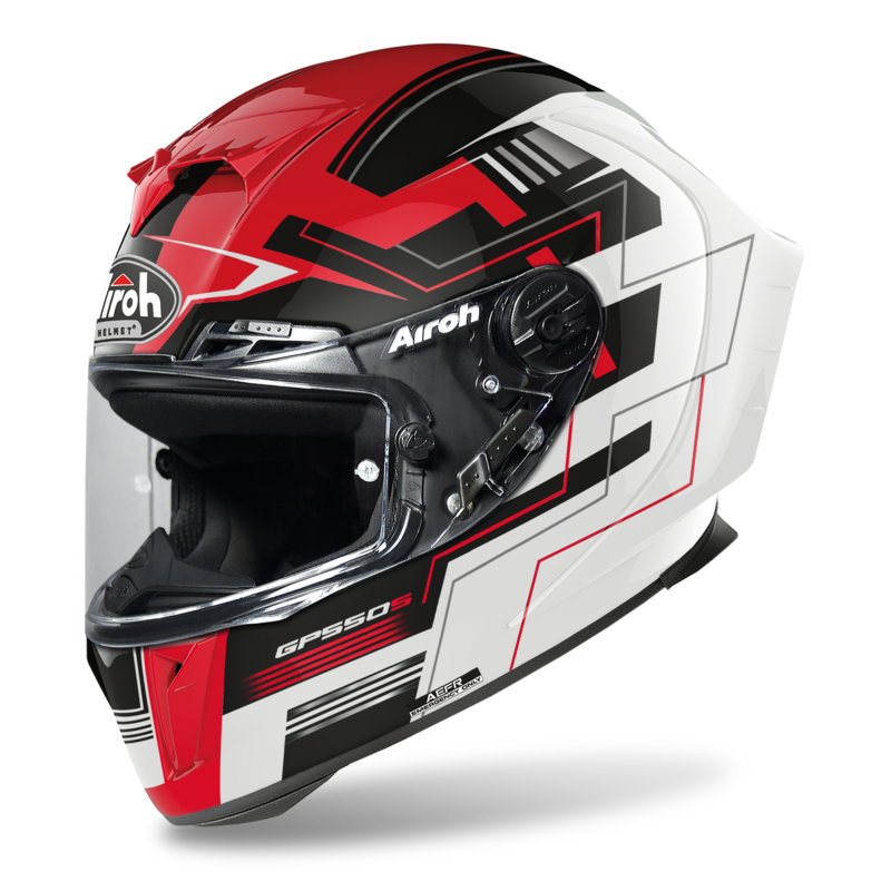 Hjälm Airoh GP 550 S, Challenge Red Gloss