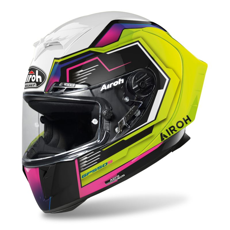 Hjälm Airoh GP 550 S, Rush Multicolor Gloss