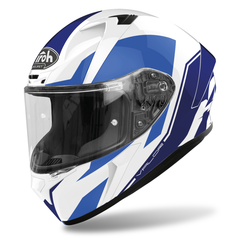 Hjälm Airoh Valor, Wings Blue Gloss