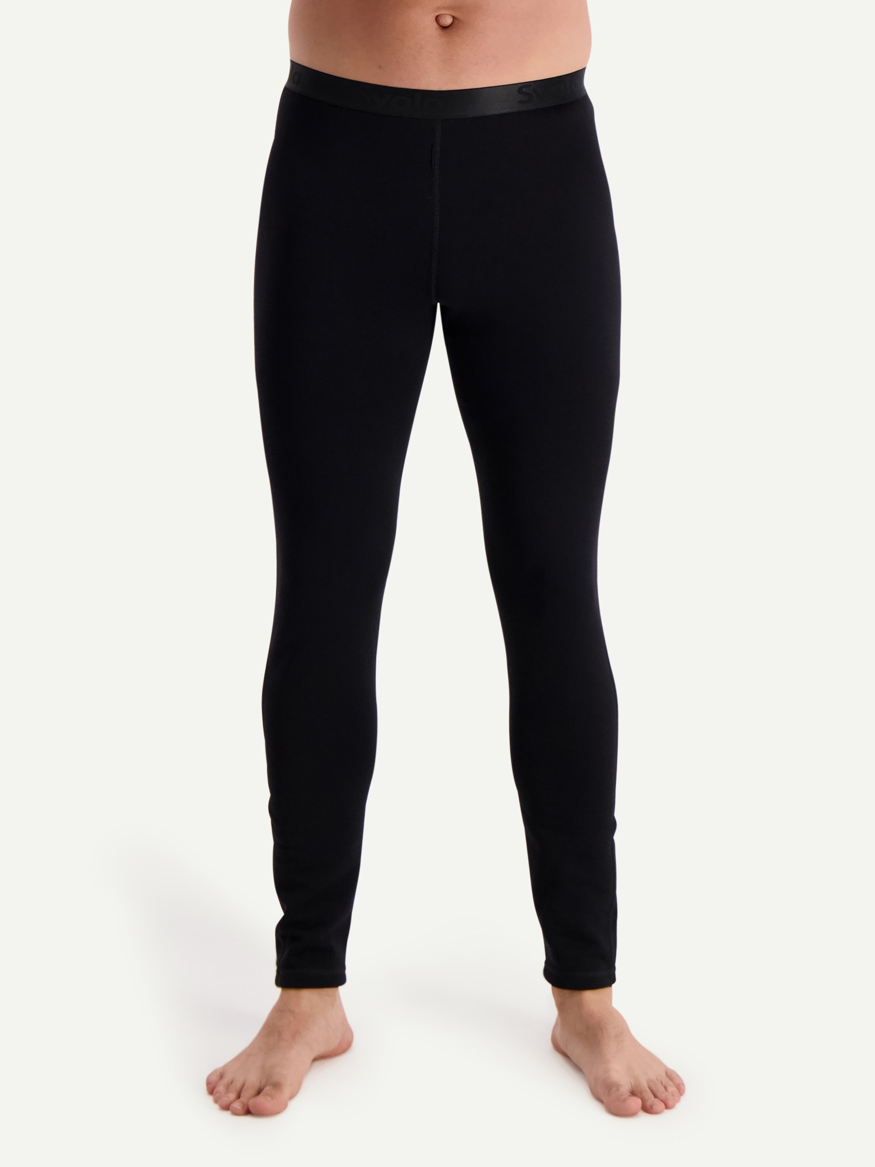 Underställsbyxa Svala Merino Slim Fit, Svart