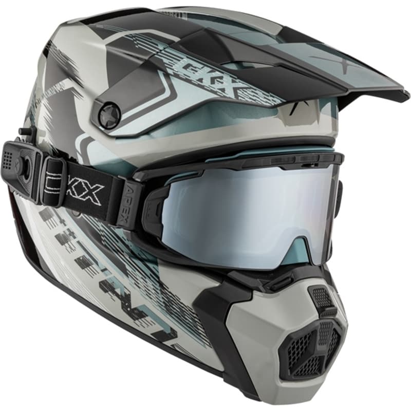 Hjälm CKX Titan AMS, Concordia, Gloss Gray