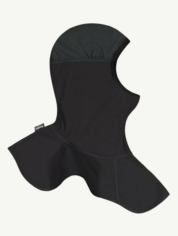 Balaclava Windproof racing Svala, Svart