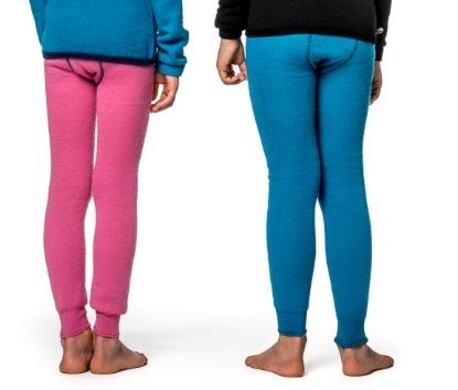 Underställ Byxa Woolpower Kids Long Johns, Blå