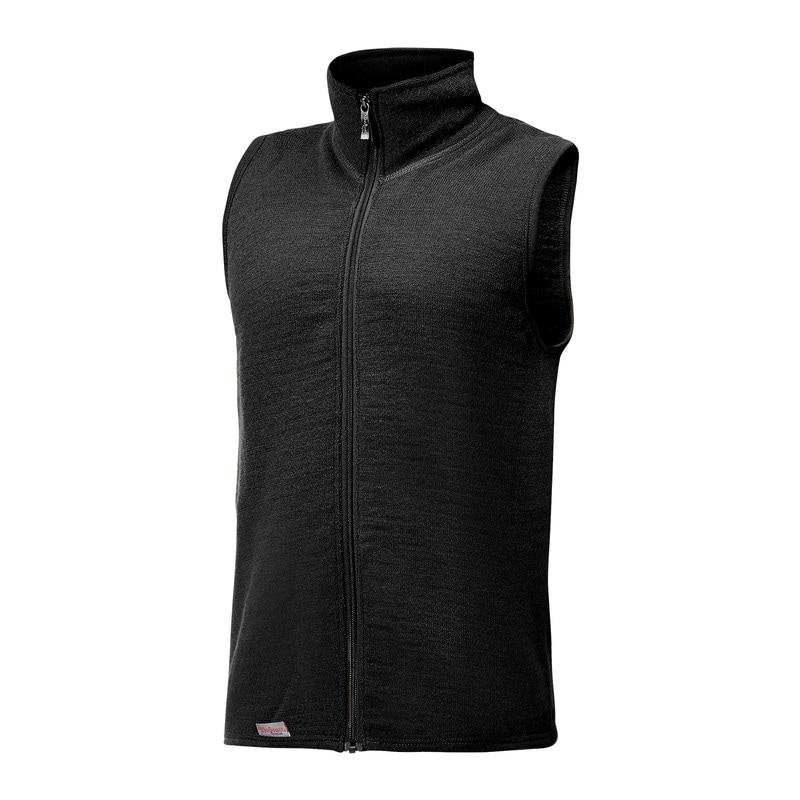 Väst Woolpower Vest 400, Svart