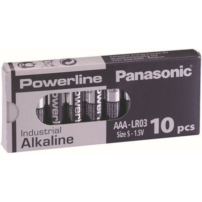 Batteri Panasonic Powerline AAA 1,5V - 10-pack