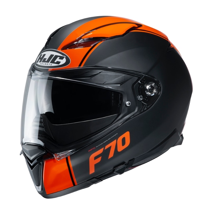 Hjälm HJC F70 Mago, Black/Orange