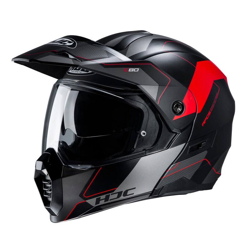 Hjälm HJC C80 Roxy, Black/Red