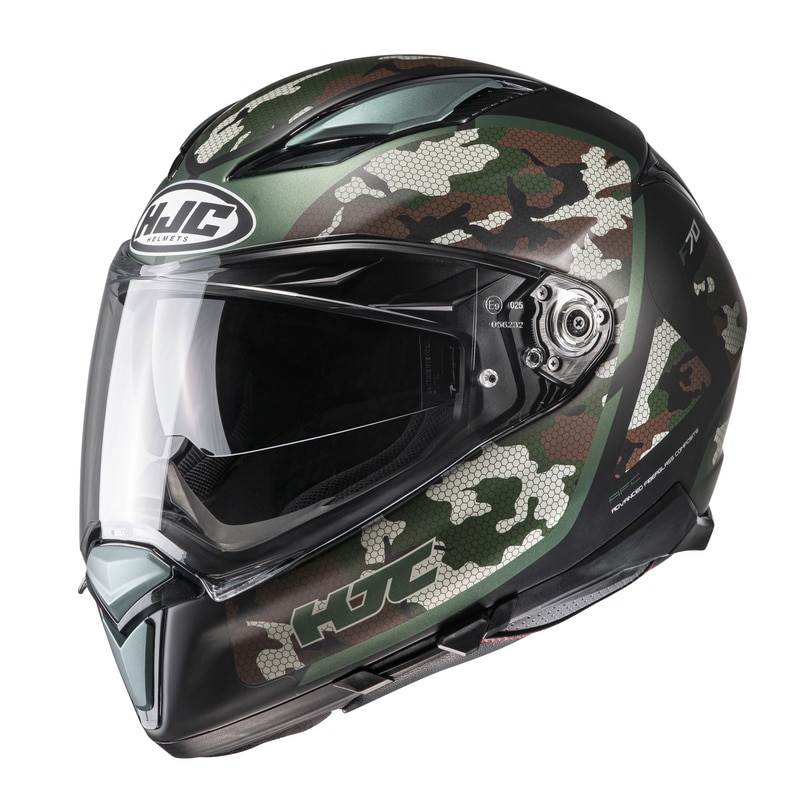 Hjälm HJC F70 Katra, Camo/Green