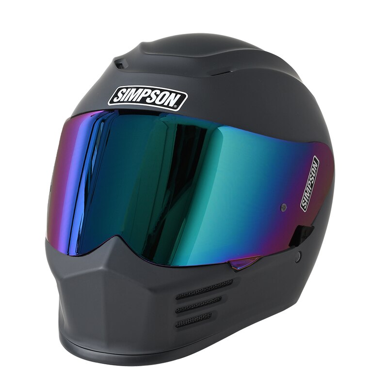 Hjälm Simpson Speed, Matt Black