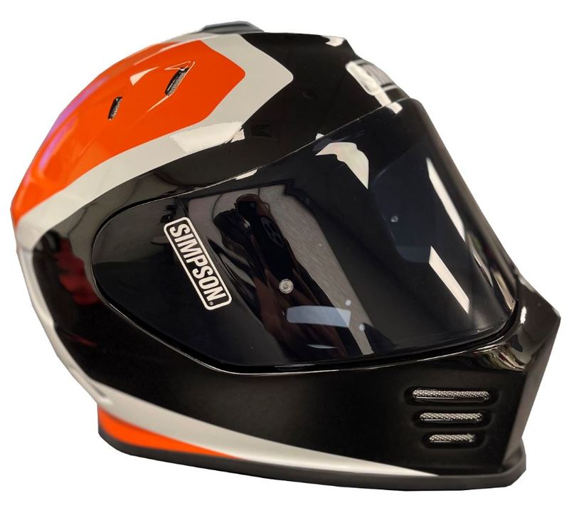 Hjälm Simpson Venom, Milwaukee Orange