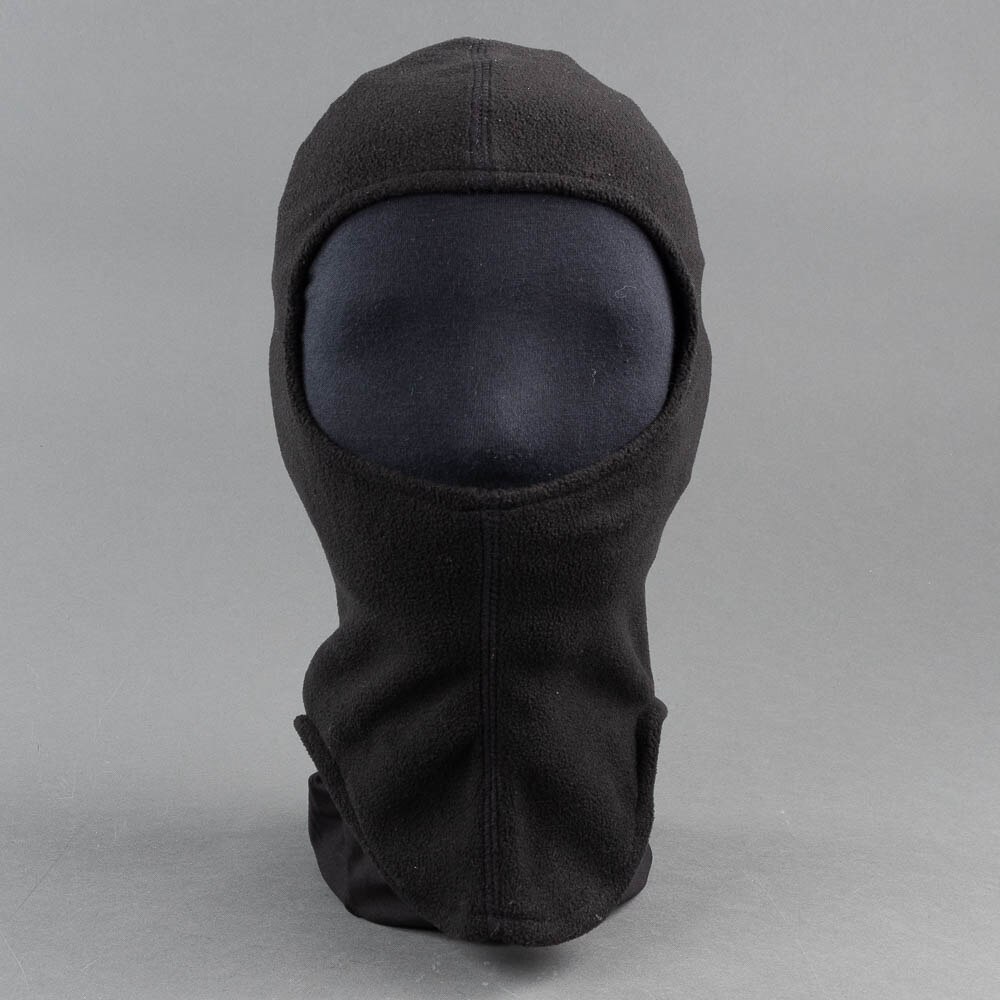 Balaclava - Hjälmhuva Microflecce, Svart