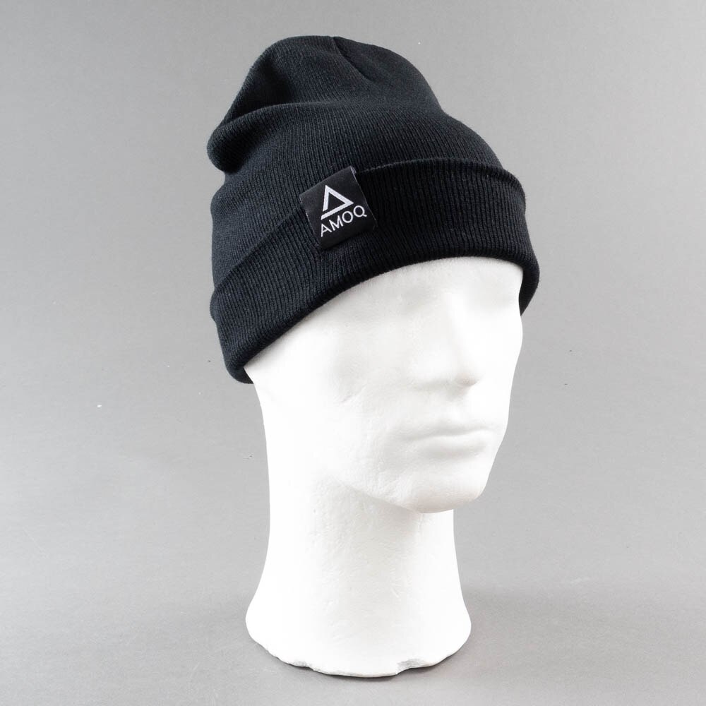 Mössa AMOQ Fold-Up Beanie, Black