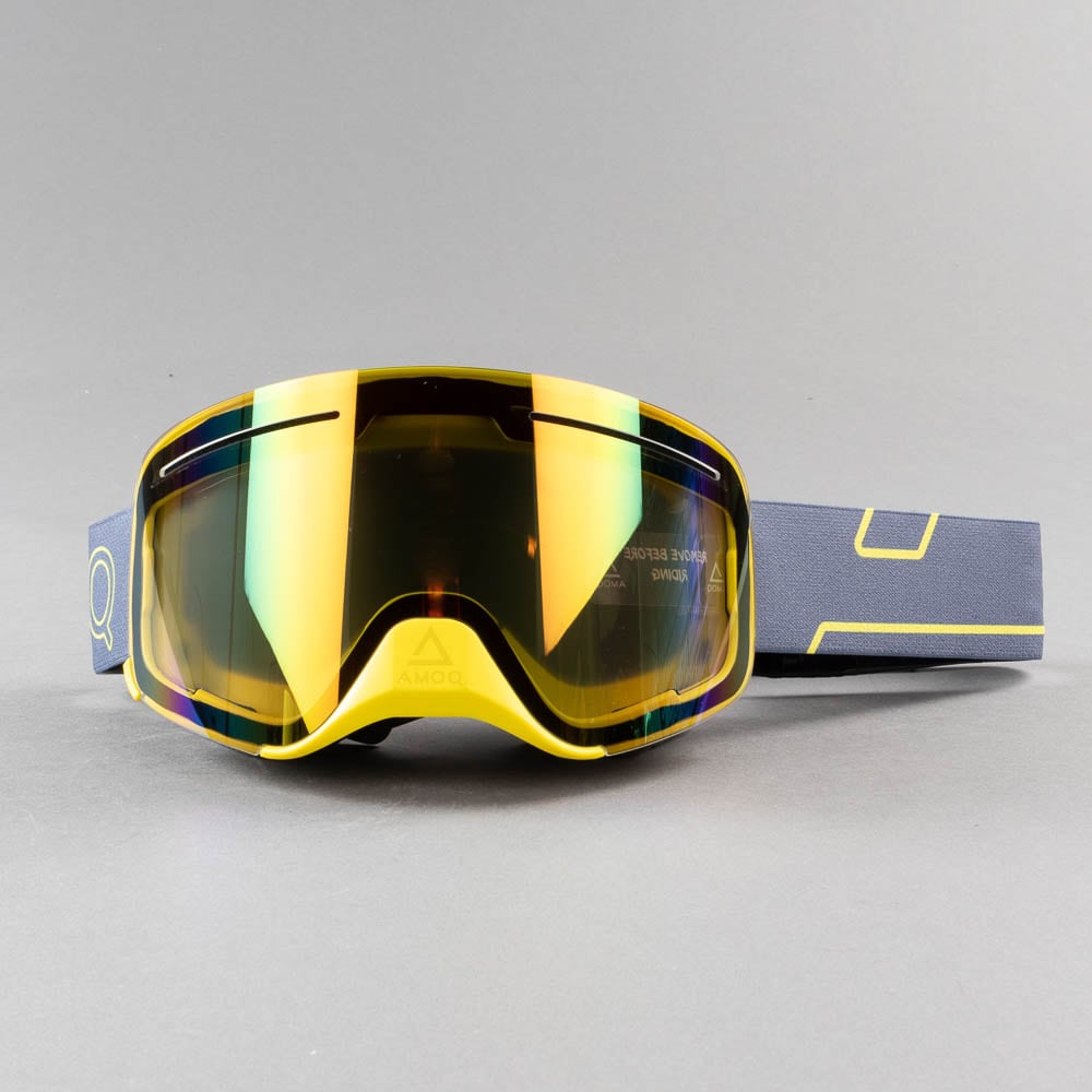 Glasögon AMOQ Vision Vent+ Magnetic, Racing Yellow