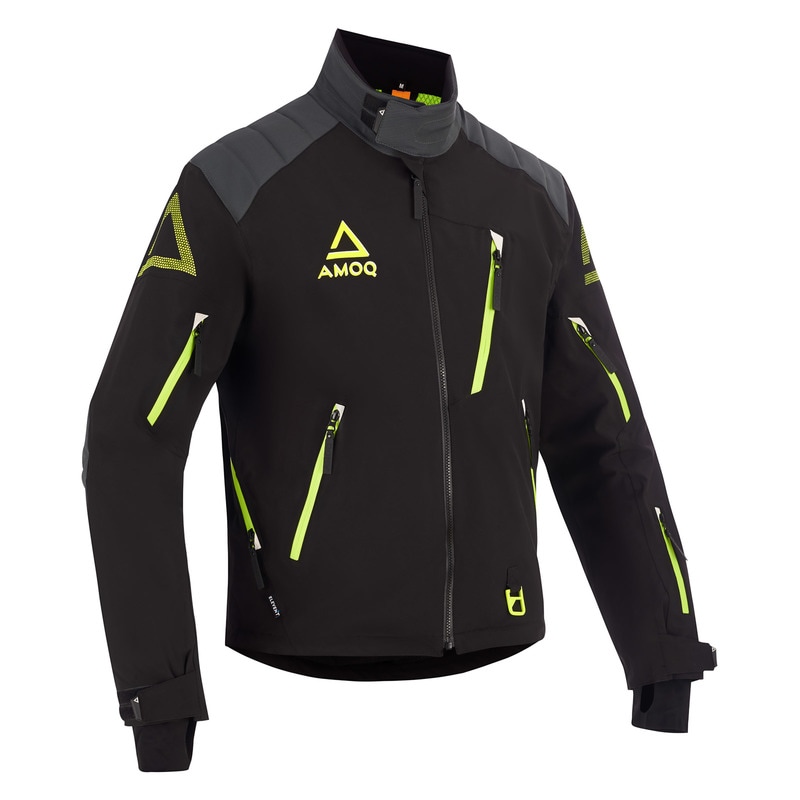 Jacka AMOQ Caliber, Black/Grey/Hivis