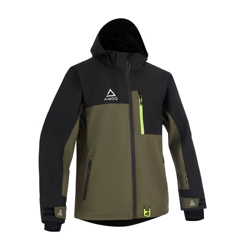 Jacka AMOQ Dynamic, Black/Military Green/Hivis