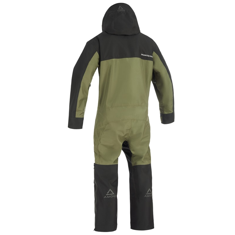 Monosuit AMOQ Child Dynamic, Black/Green/Hivis