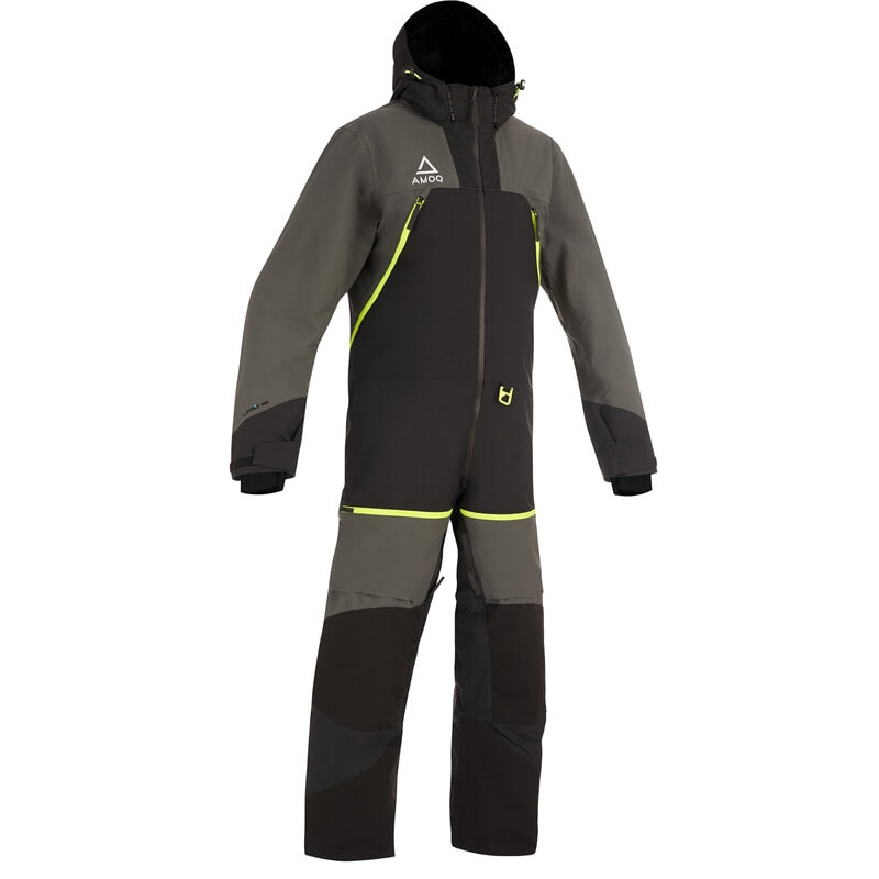 Monosuit AMOQ Eclipse V3, Dk Grey/Black/Hivis