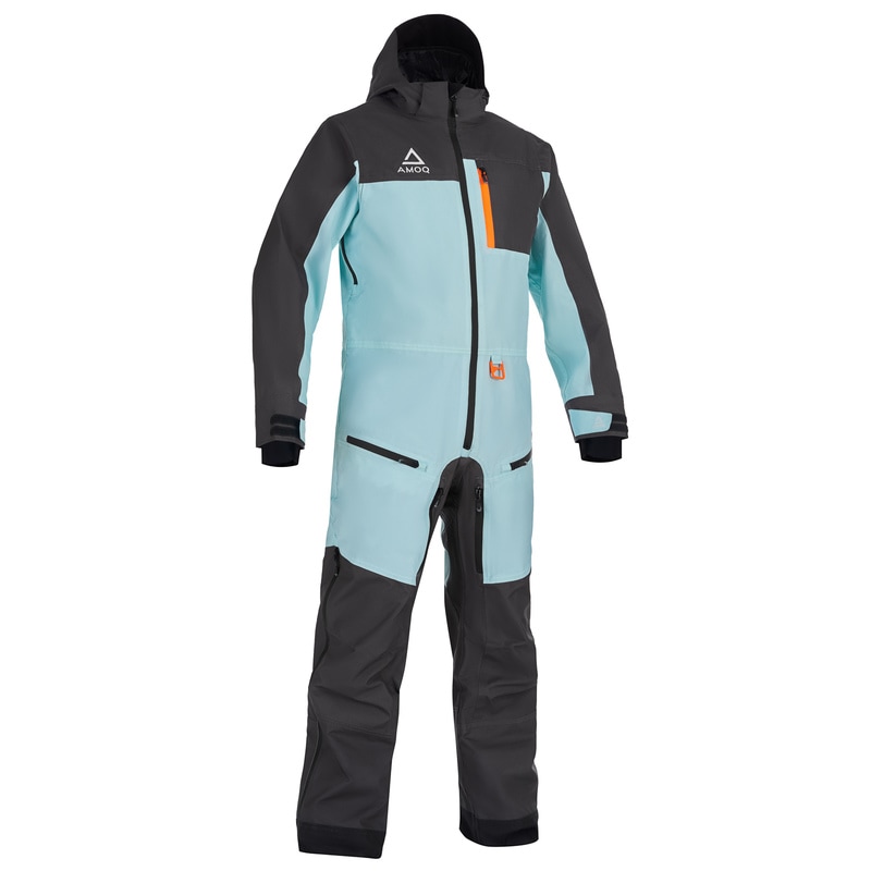 Monosuit AMOQ W´s Dynamic Insulated, Grey/Mint/Orange