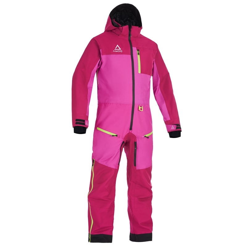 Monosuit AMOQ Child Dynamic, Fuchsia/Pink/Hivis