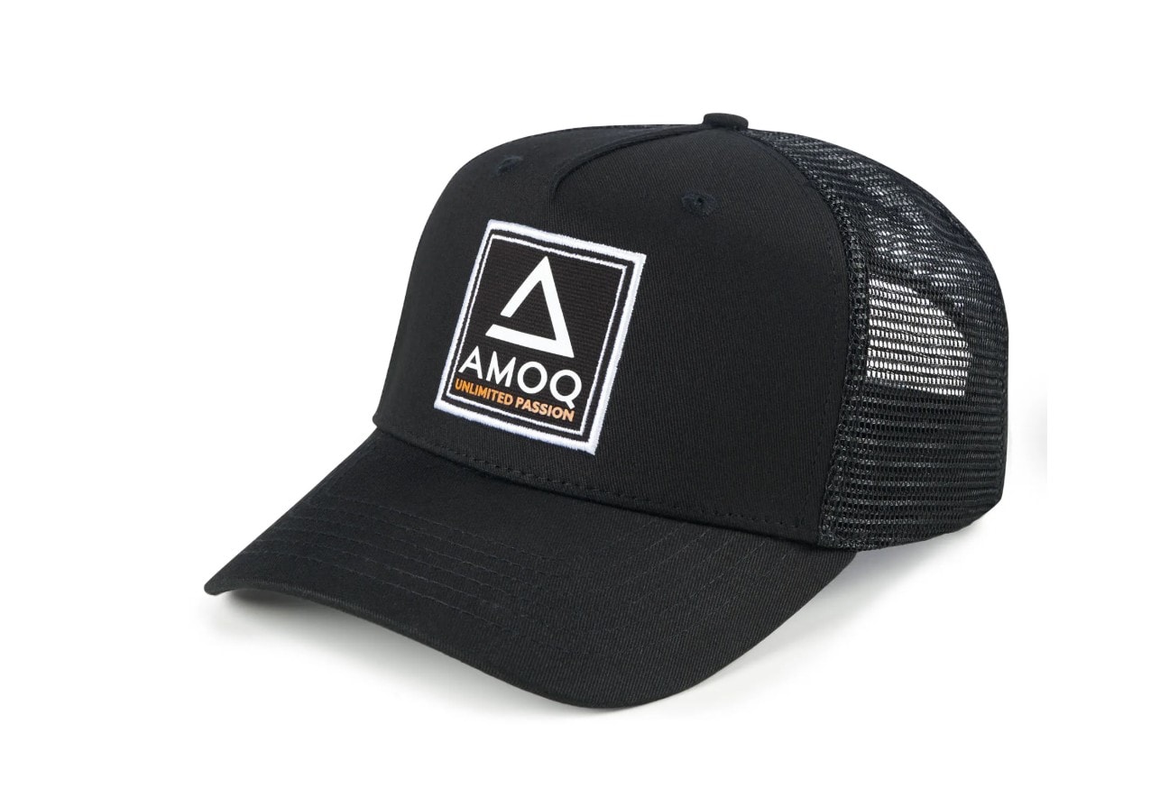 Keps AMOQ Trucker Cap, Black