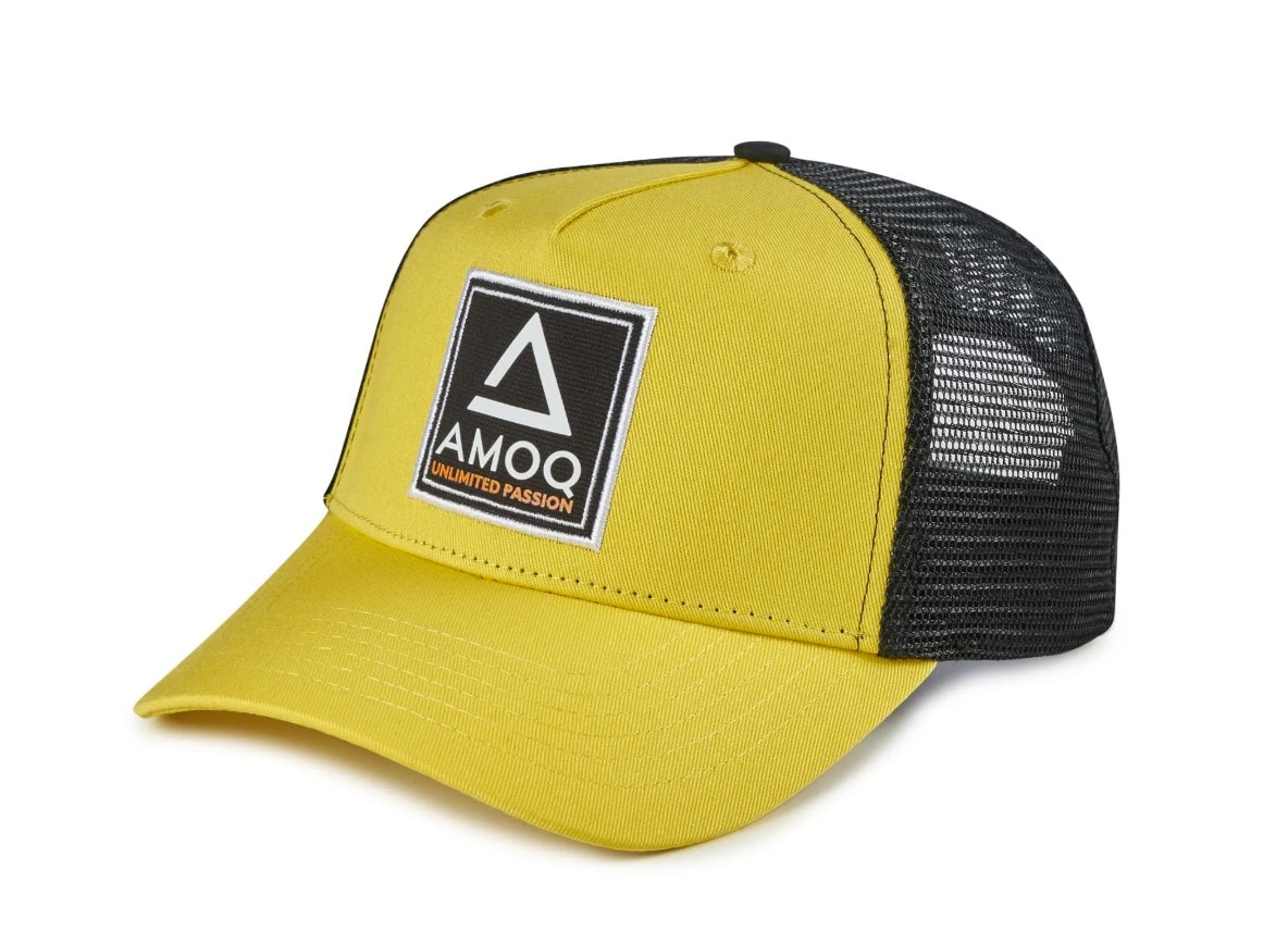 Keps AMOQ Trucker Cap, Yellow