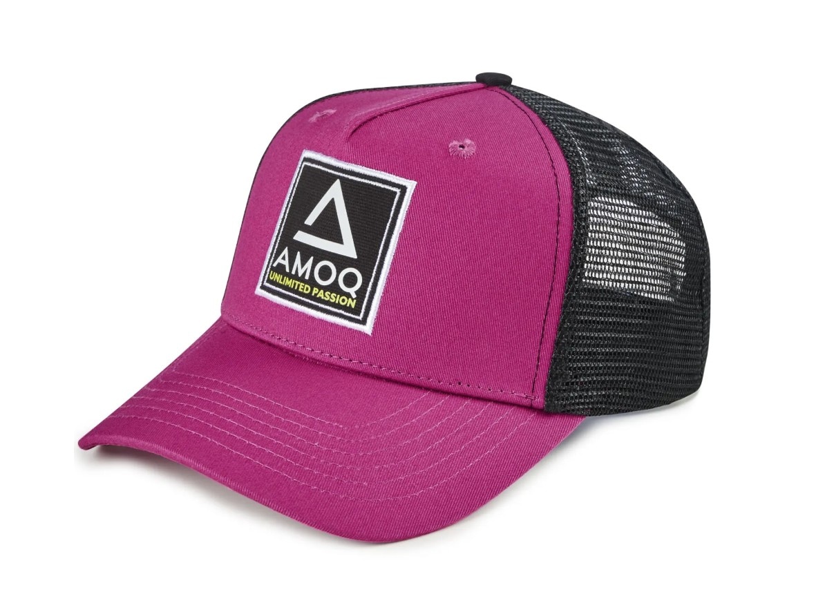 Keps AMOQ Trucker Cap, Burgundy