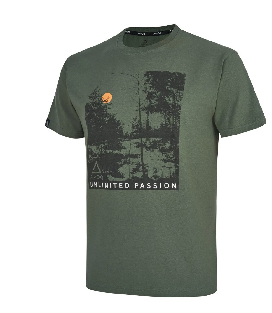 T-Shirt AMOQ Spirit Scenery, Green