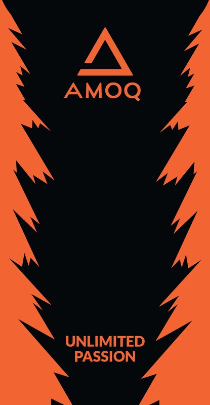 Buff AMOQ, Svart/Orange