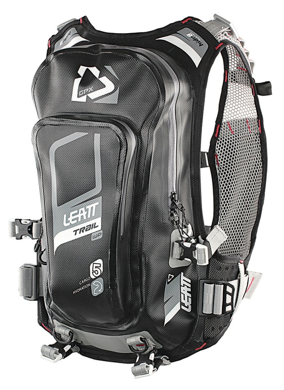 Vätskeryggsäck Leatt GPX Trail WP 2.0 Svart/Grå