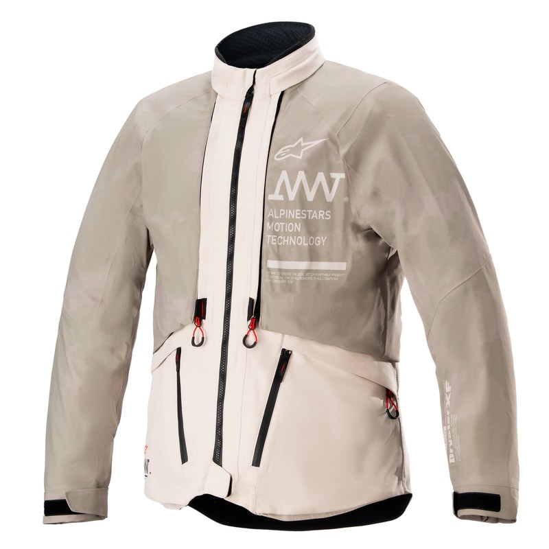 Jacka Alpinestars AMT-10 LAB Drystar XF Tech Air, White/Sand