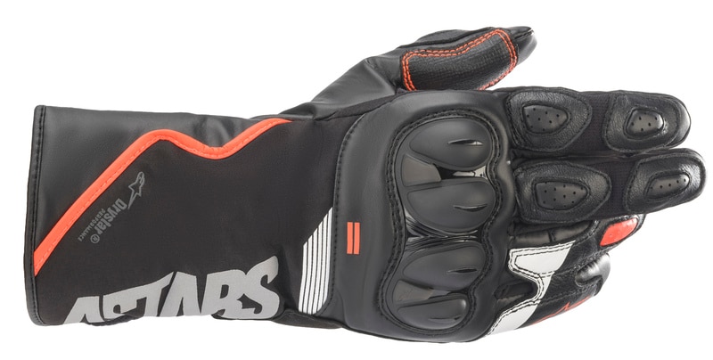 Handskar Alpinestars SP Z v2 Drystar, Black/White/Red