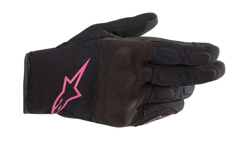 Handskar Alpinestars S Max Drystar, Black/Pink