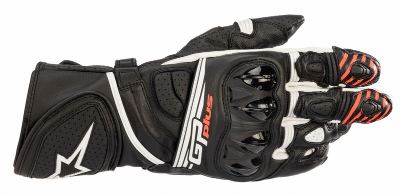 Handskar Alpinestars GP Plus R v2, Black/White