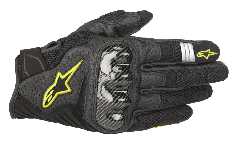 Handskar Alpinestars SMX-1 Air v2, Black/Yellow