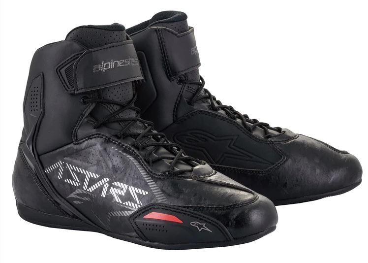 Stövel Alpinestars Faster 3, Black/Grey/Red