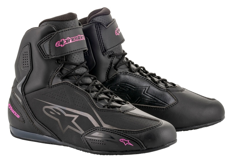 Stövel Alpinestars Faster 3, Black/Pink