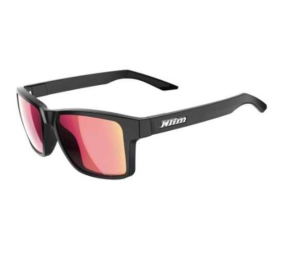 Solglasögon Klim Ignition, Matte Black - Smoke Red Mirrored