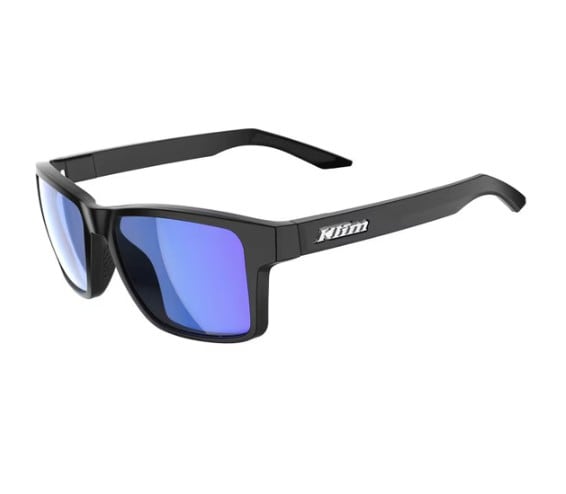 Solglasögon Klim Ignition, Matte Black - Smoke Blue Mirrored